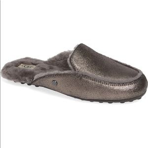 ‼️SALE‼️UGG Lane Metallic Slipper
